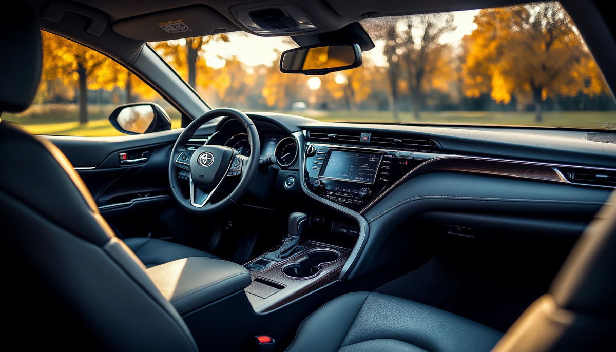 Салон Тойоты привезенной из Китая 