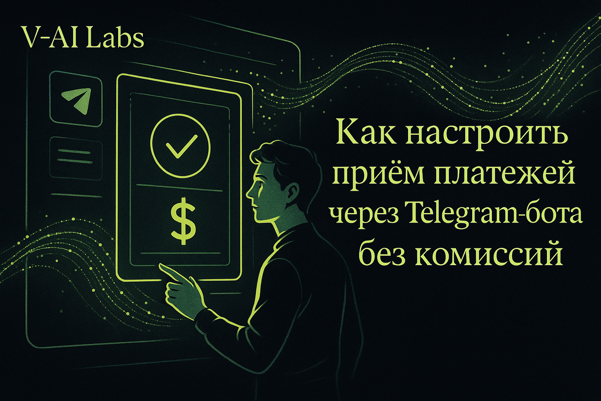    Как принимать оплаты через Telegram-бота без комиссий