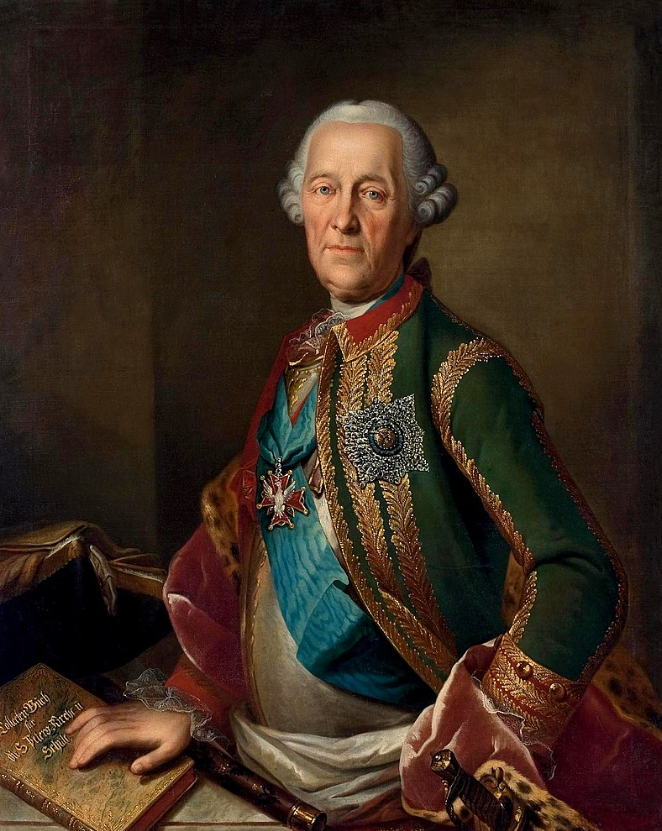 Г. Бухгольц. Портрет графа Б. К. Миниха