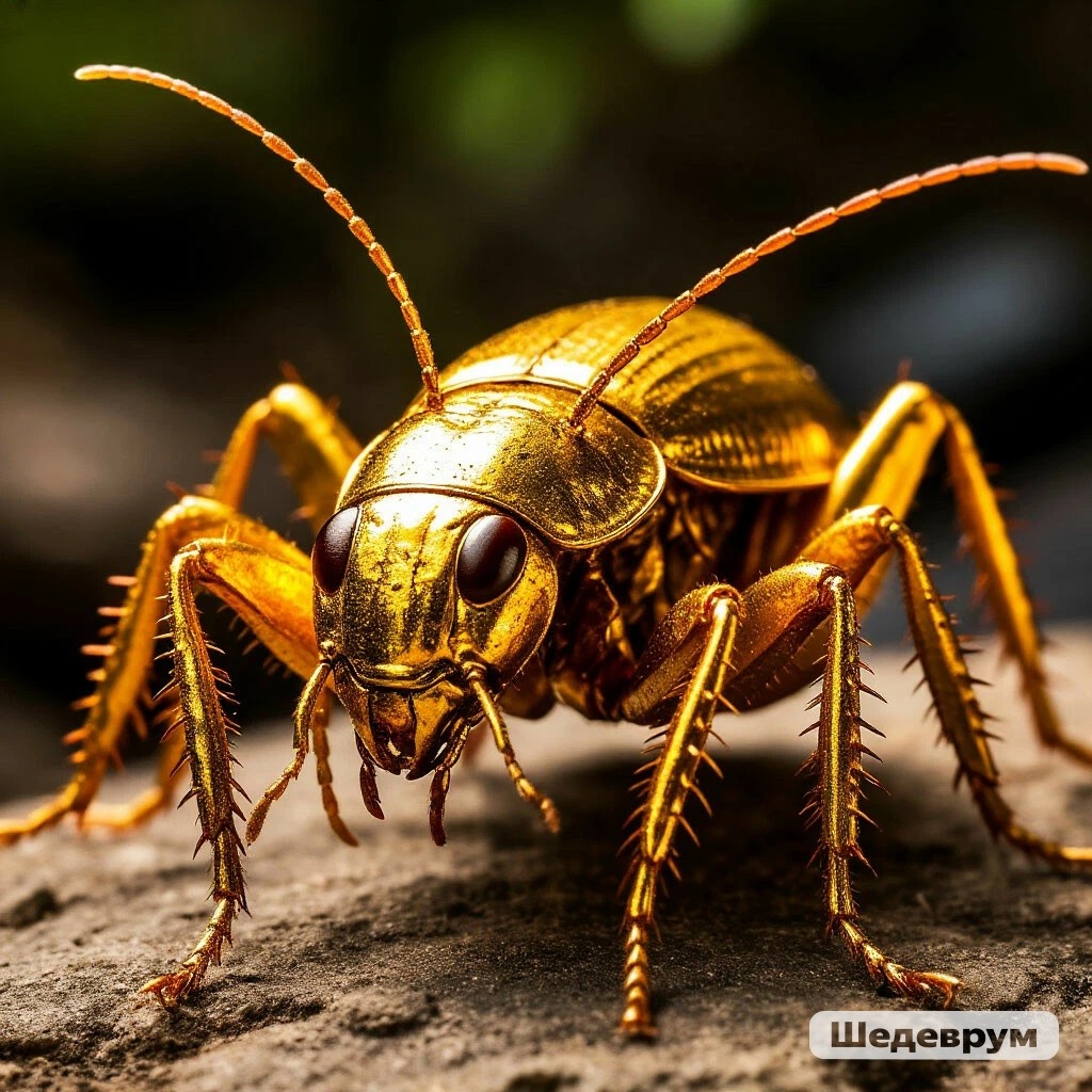 Золотой Таракан в видении ИИ