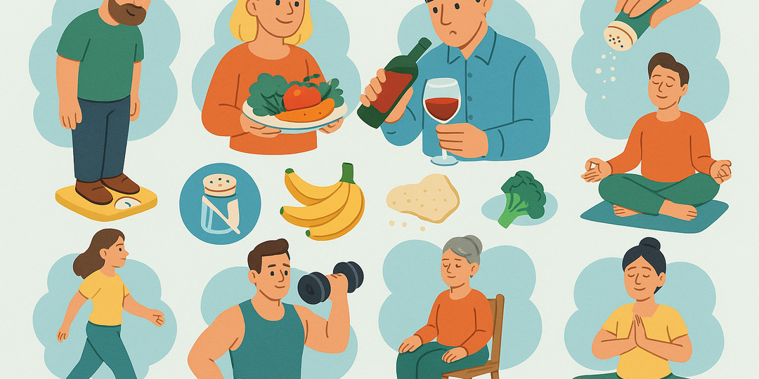 9 способов снизить давление без таблеток (по новым рекомендациям)