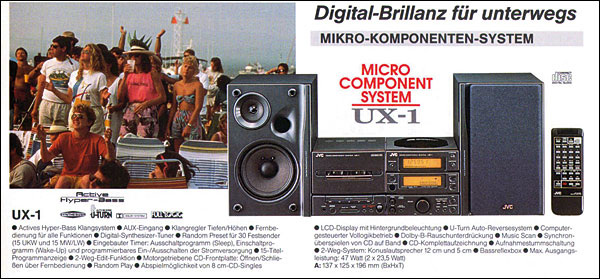 JVC UX-1: микросистема, которая изменила 90-е