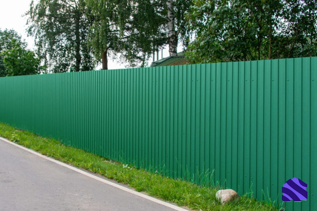 Забор из профнастила