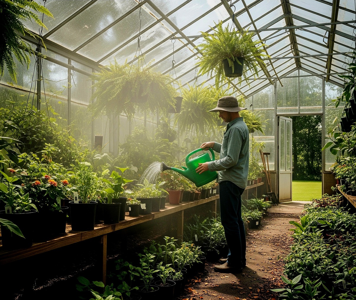 Какой водой вы поливаете растения в теплицах