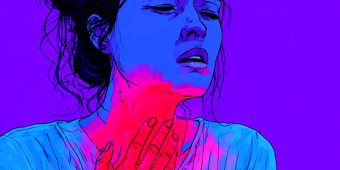 Психосоматика дыхания: откуда берется ком в горле и нервный кашель?