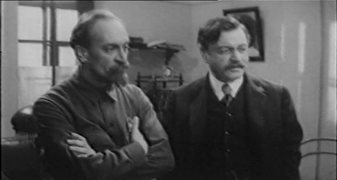 Кадр из фильма "Крах", 1968 год. В роли Дзержинского - Анатолий Фалькович.