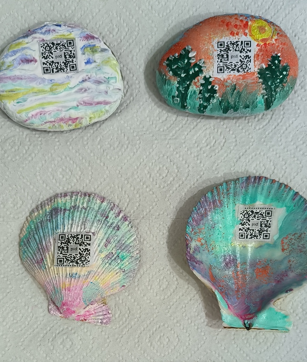 Арт-объекты с QR-кодом 