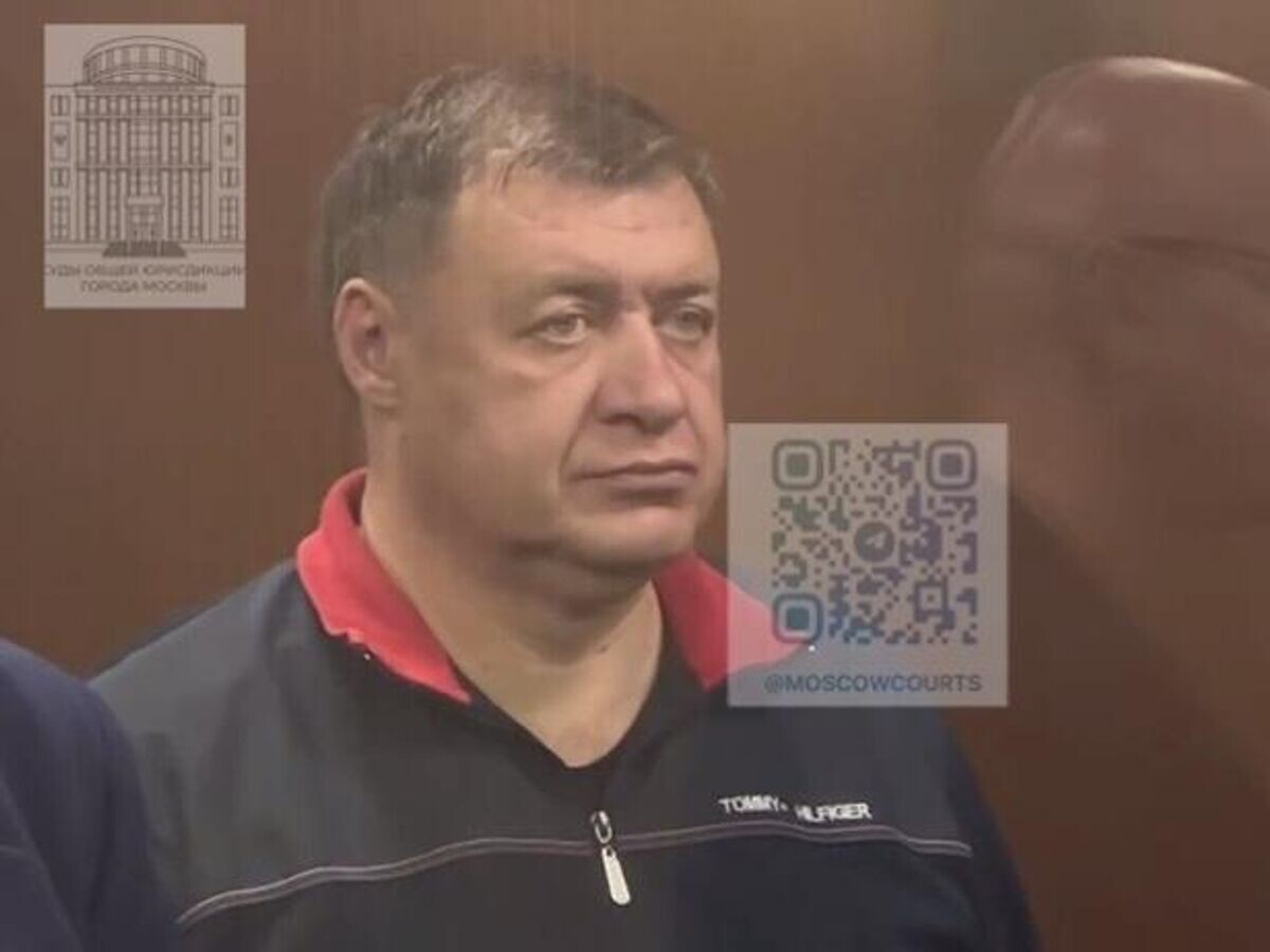    Алексей Дедов в зале суда© Фото : Суды общей юрисдикции города Москвы/Telegram