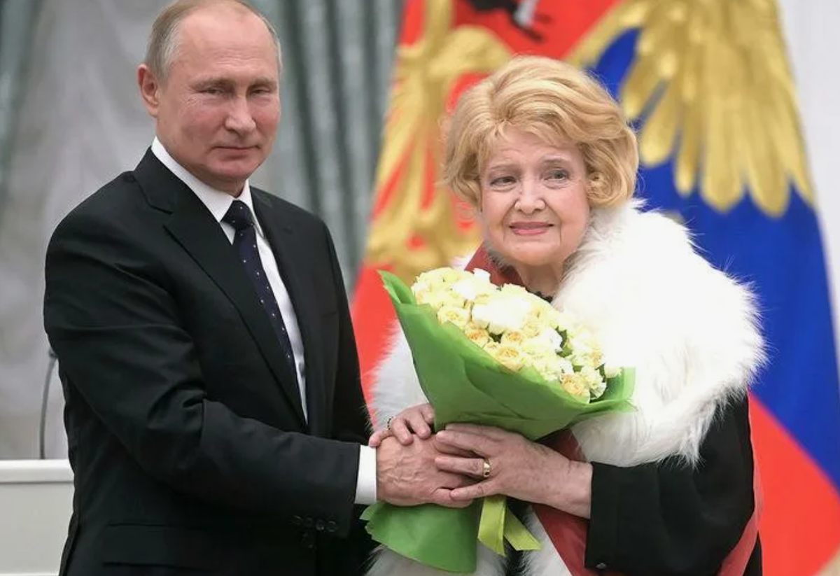 Татьяна Доронина и Владимир Путин