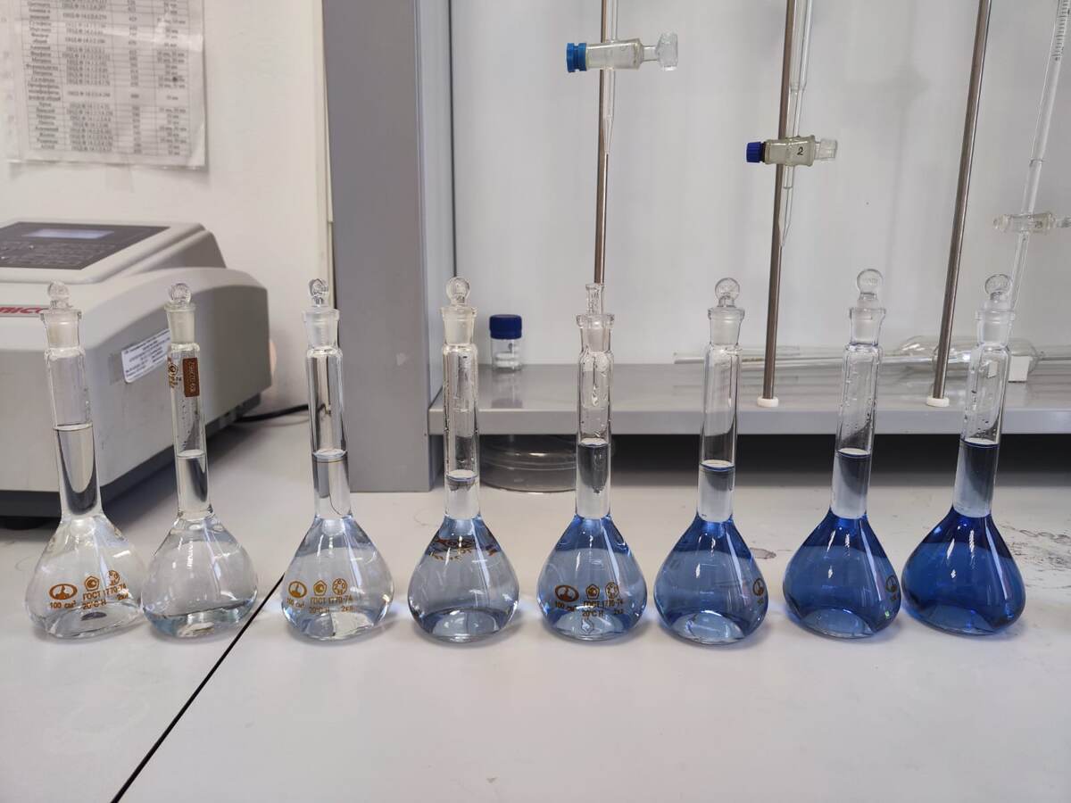 Иследования в лаборатории ООО "Эколаб"