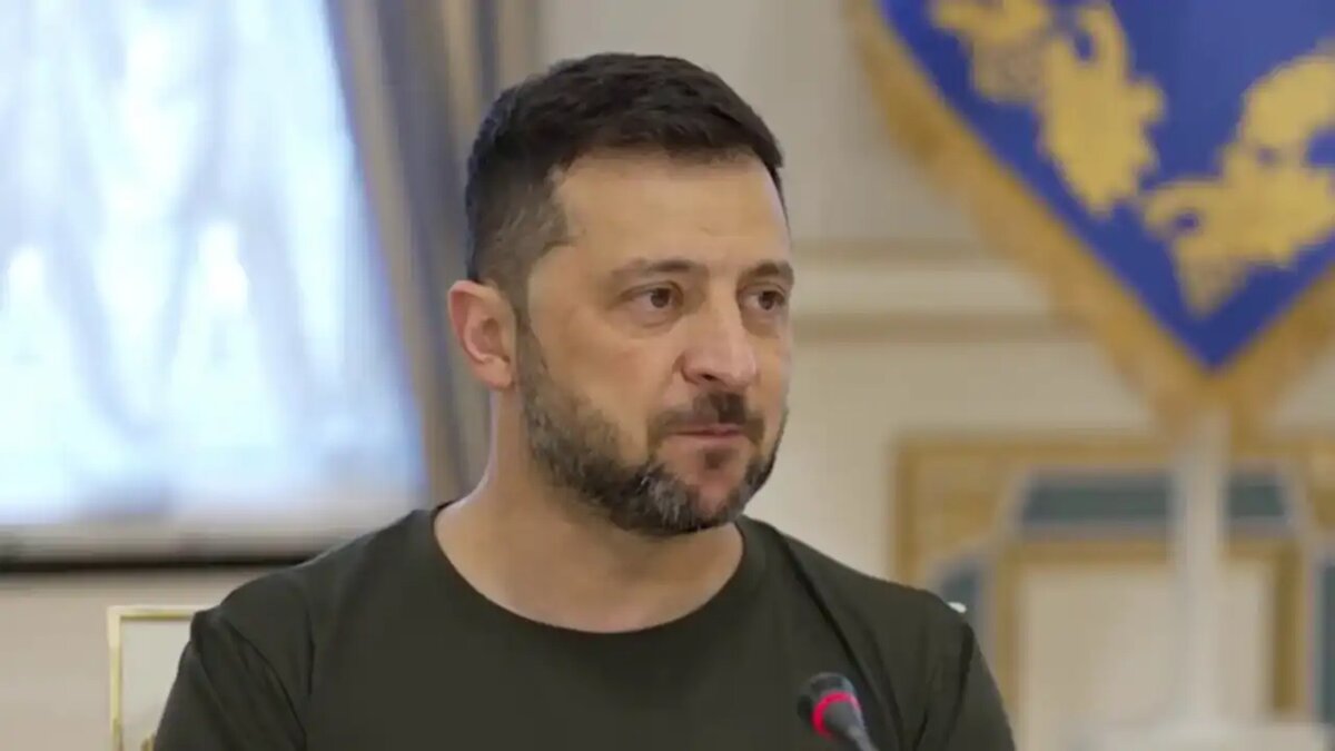    Президент Украины Владимир Зеленский.