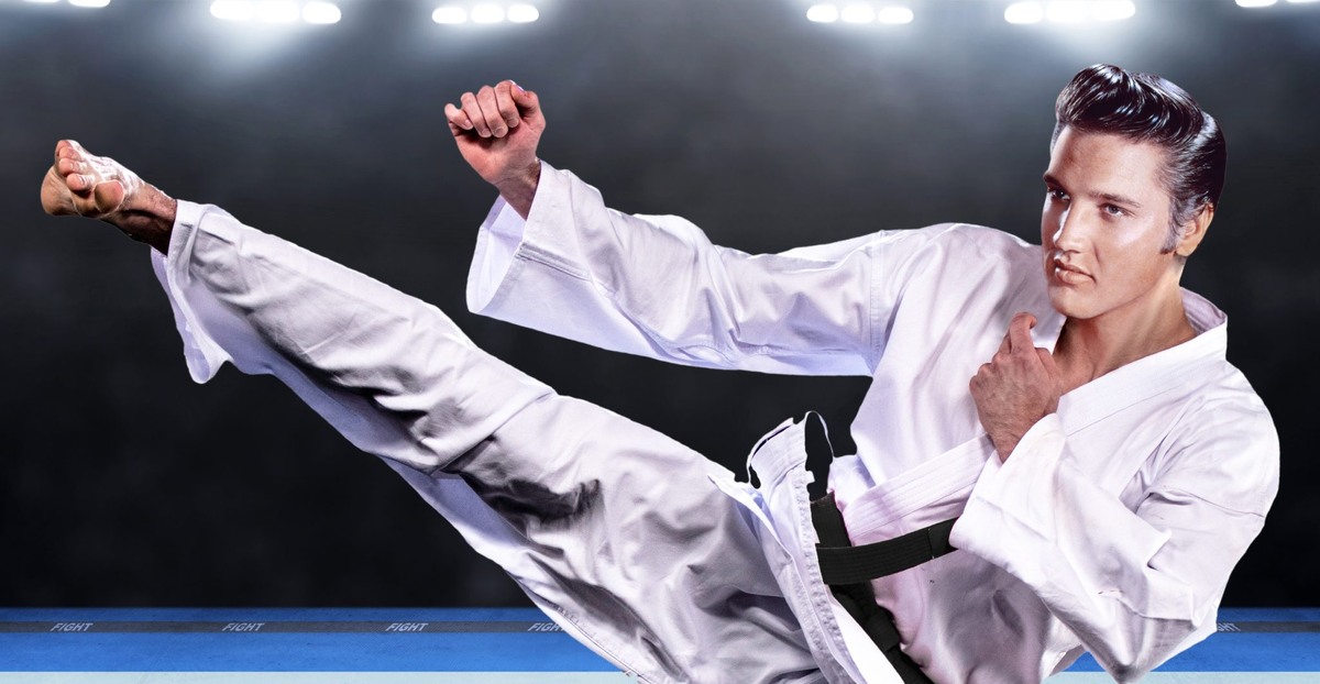 Элвис Пресли - король рок-н-ролла и черный пояс каратэ