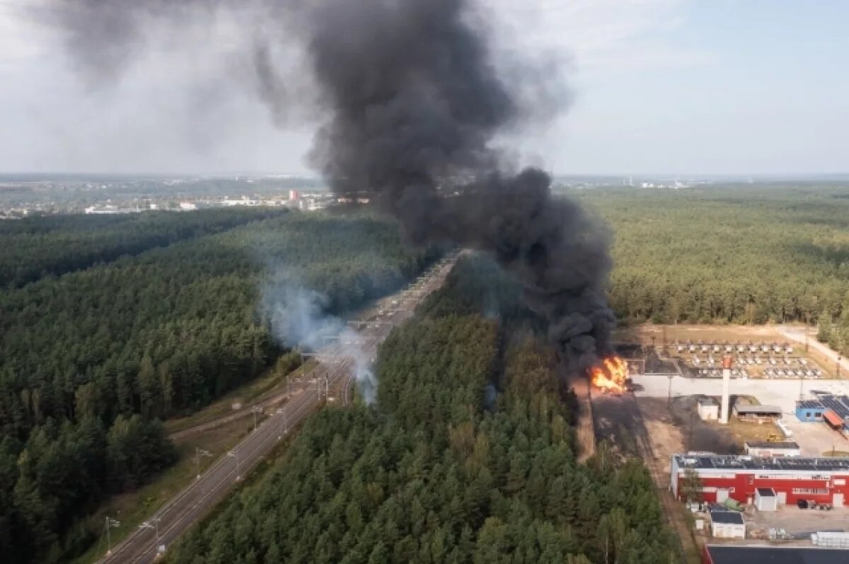   На газонаполнительной станции в Вильнюсе произошел взрыв