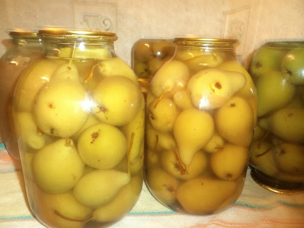 компот из груш