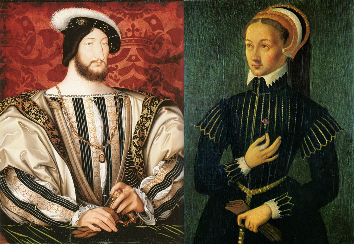 Король Франции Франциск I и королева Клод