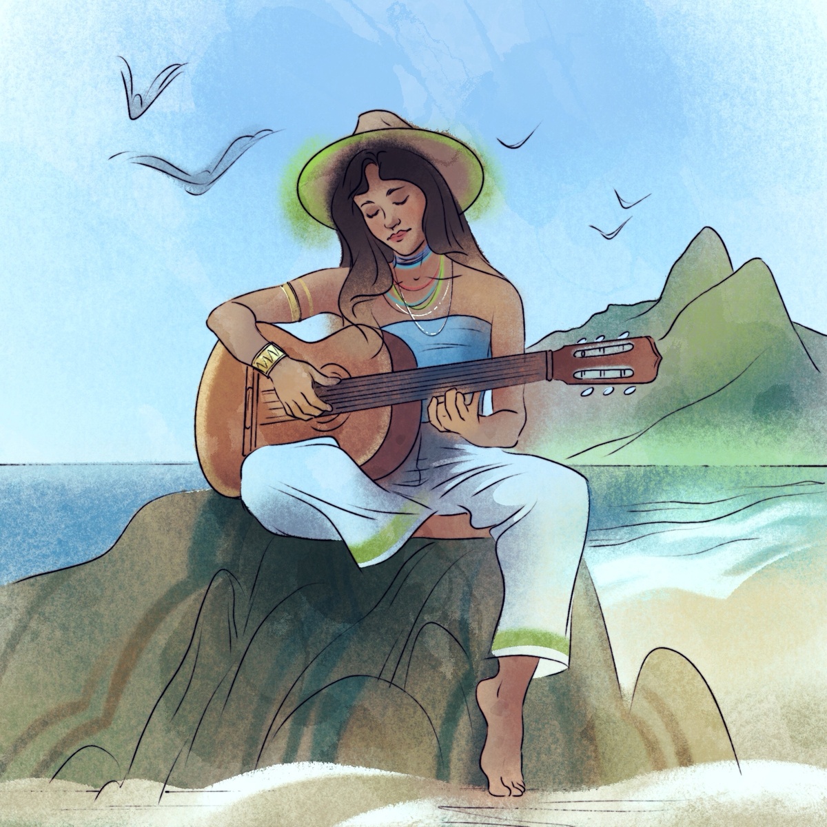 Мой эскиз к росписи