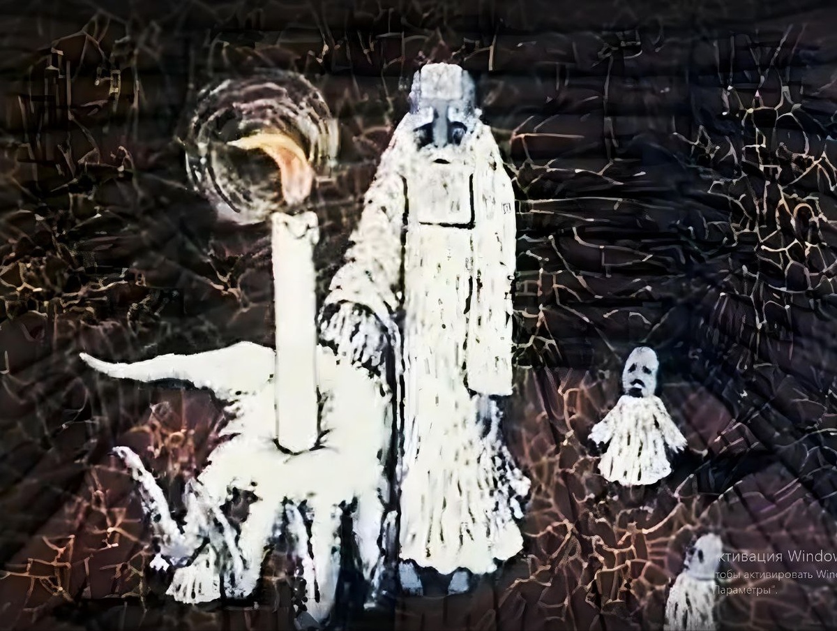 ℗Кадр из короткометражного мультфильма «Потец». 1992 год