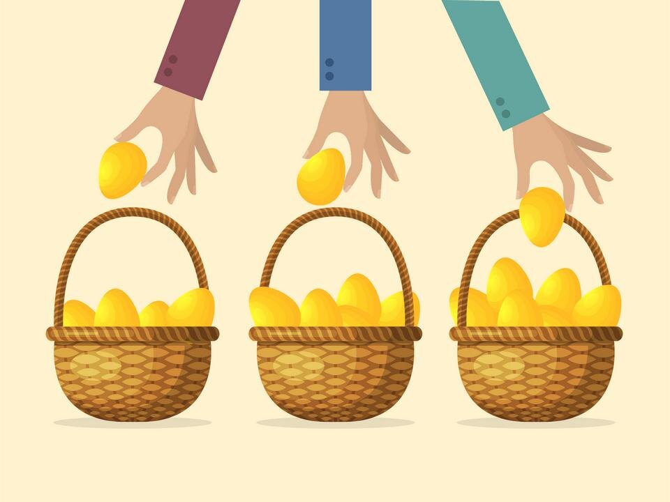 Диверсификация: не клади все яйца в одну корзину