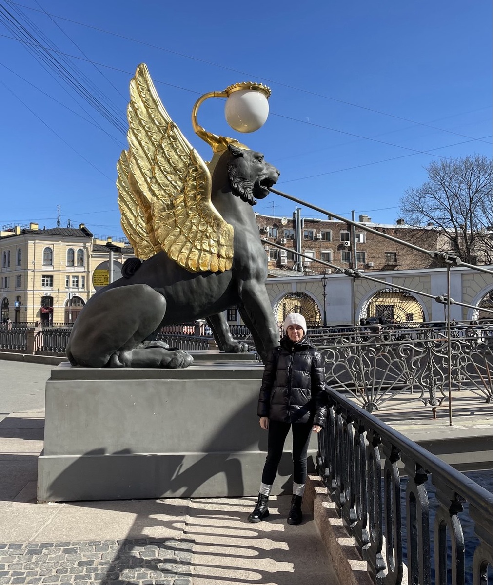 Это я в Питере в апреле