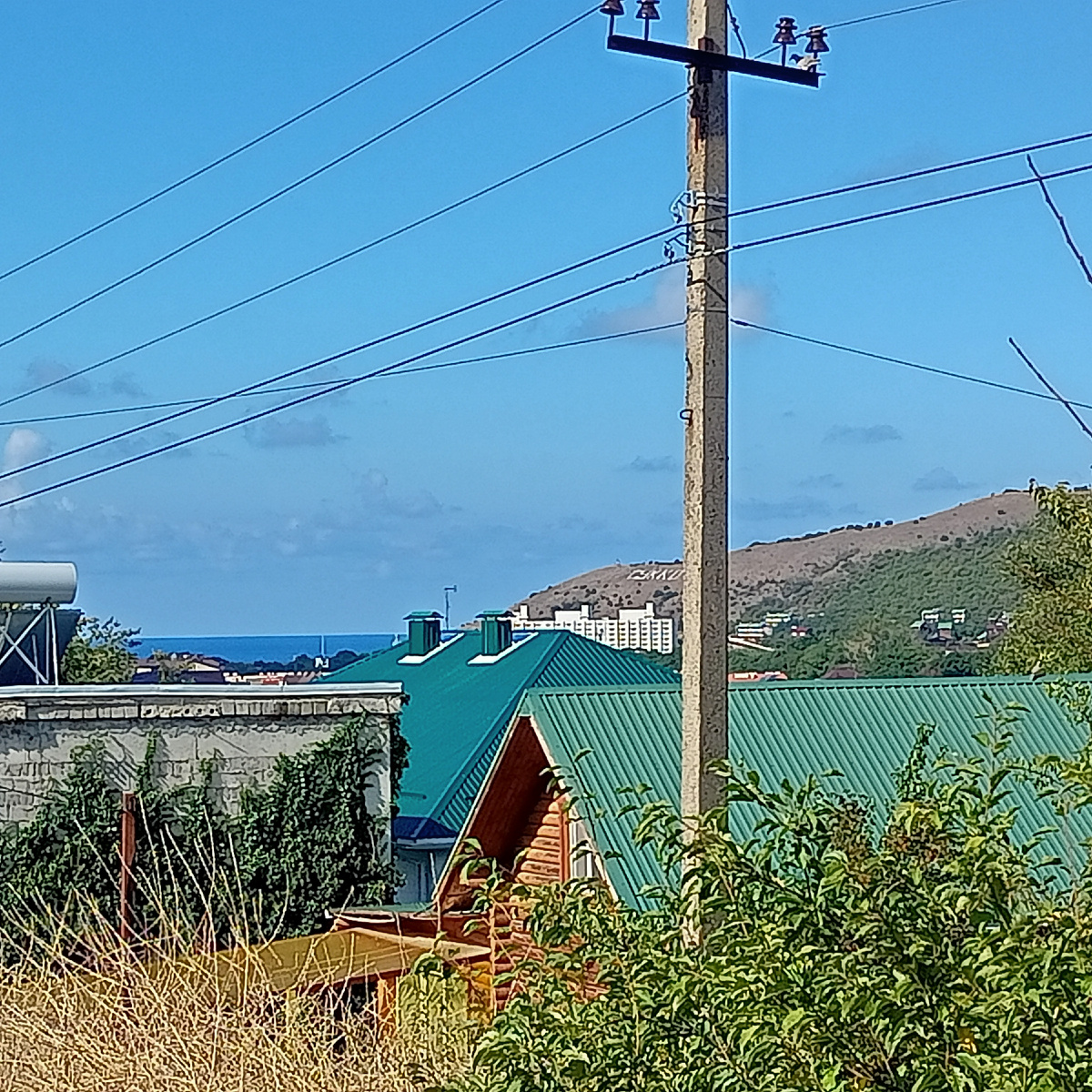 Море там на горизонте