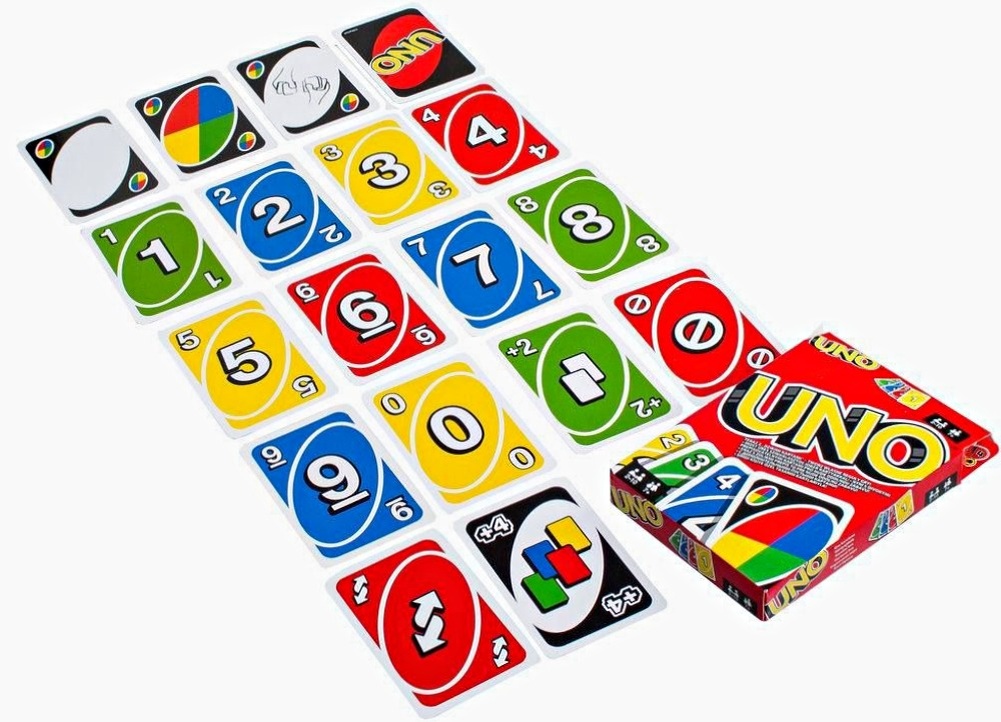 Настольная карточная игра Уно