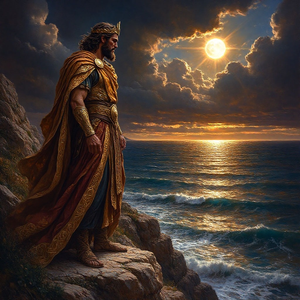 Ми́нос - легендарный царь «столицы» Древнего Крита — Кносса. 