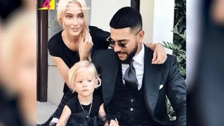 Тимати с дочкой Алисой и Алена Шишкова