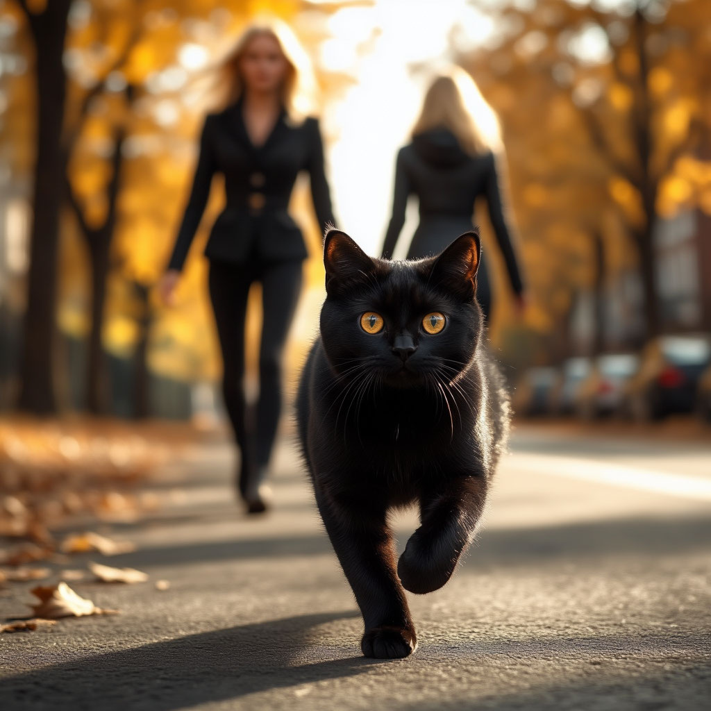 красотка бежит на свидание