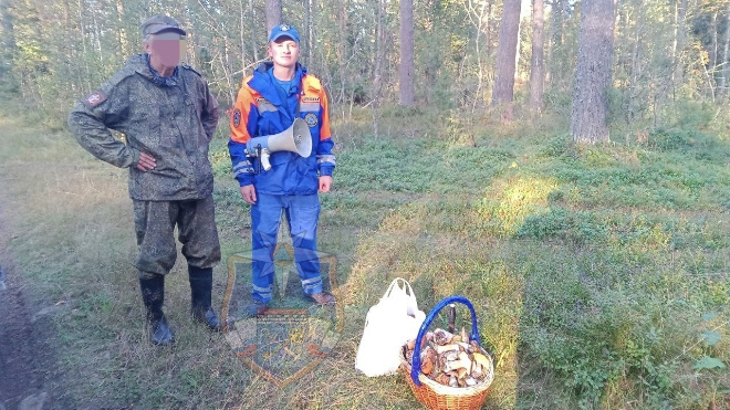 Фото: аварийно-спасательная служба Ленобласти