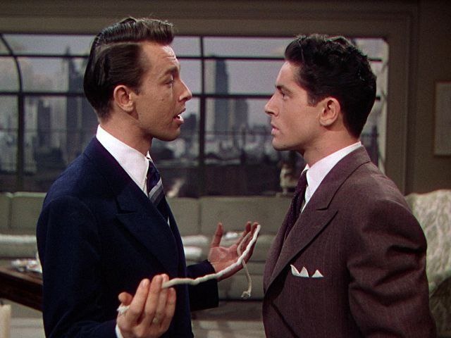 Кадр из фильма «Веревка», реж. Альфред Хичкок, 1948 г.