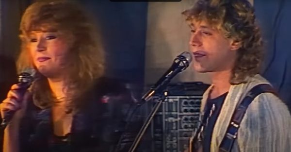    Пугачева и Кузьмин на концерте в Чернобыле