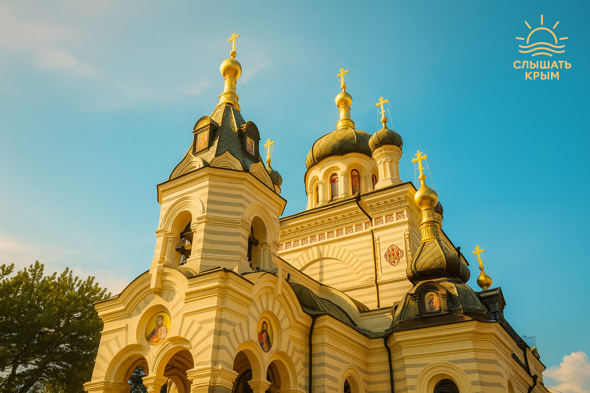 Храм Воскресения Христова в Форосе. Храм стоит не для глаз — а для сердца: его можно услышать в каждом ударе колокола.
