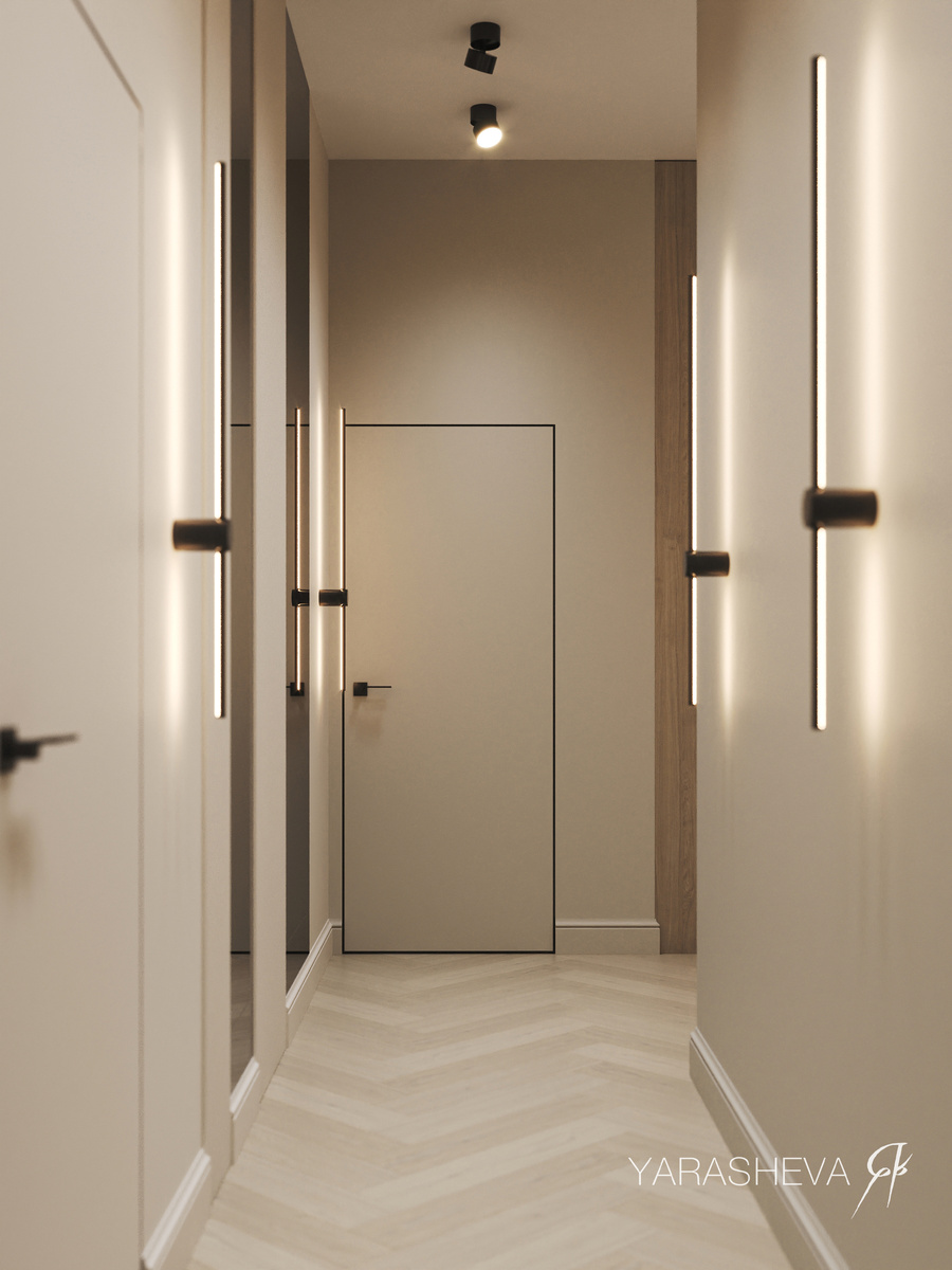 Дизайн интерьера квартиры Yarasheva design Interio Studio