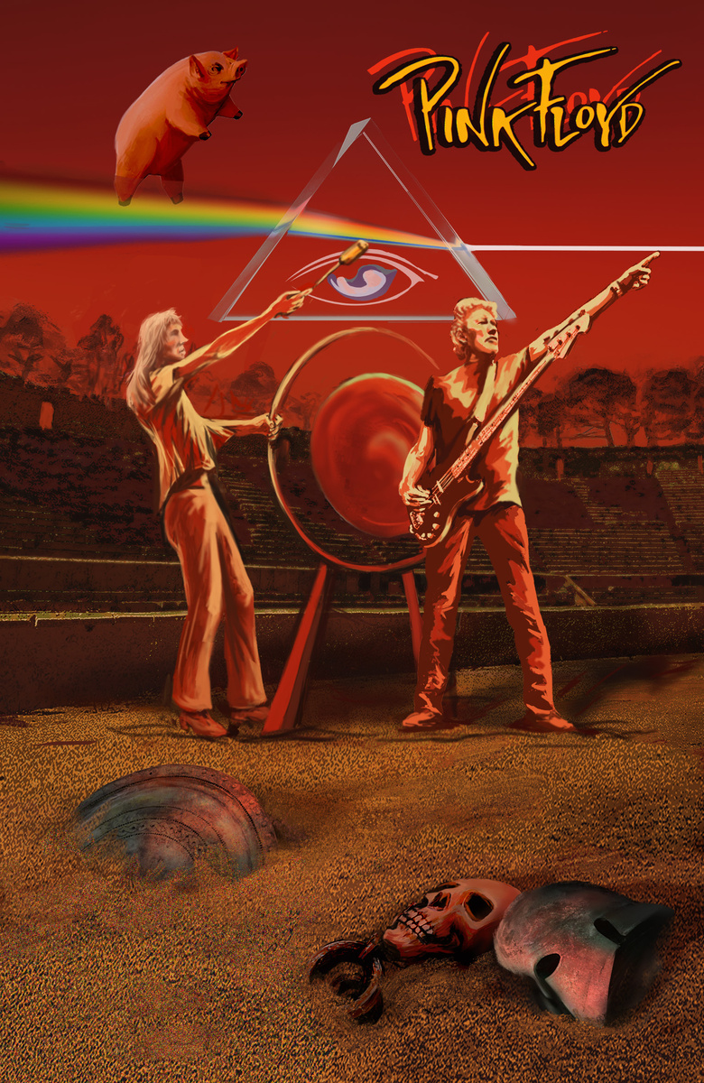 "Live at Arena"_иллюстрация_ комп, руки, без AI, 2025. Кожевников А.В.