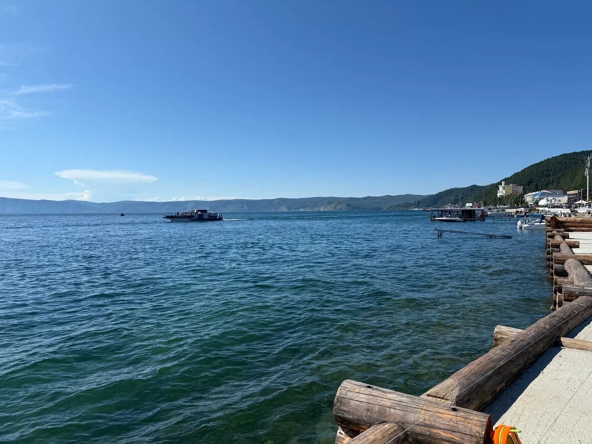 Пирс в Листвянке