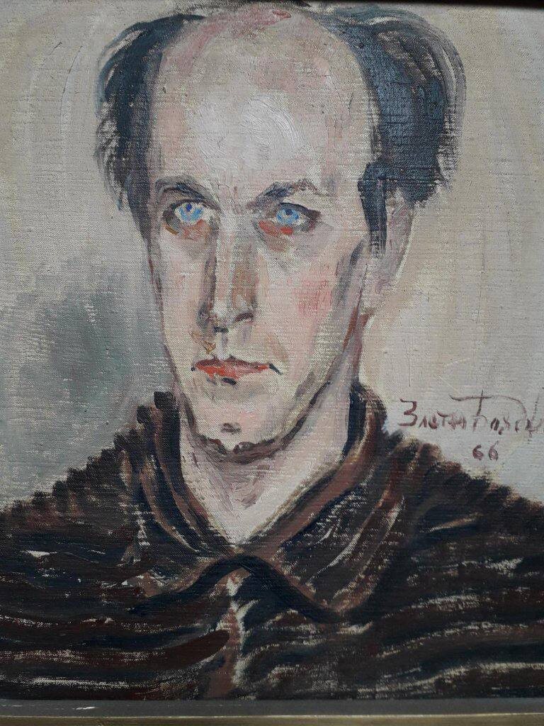 Любен Зидаров. Автопортрет
