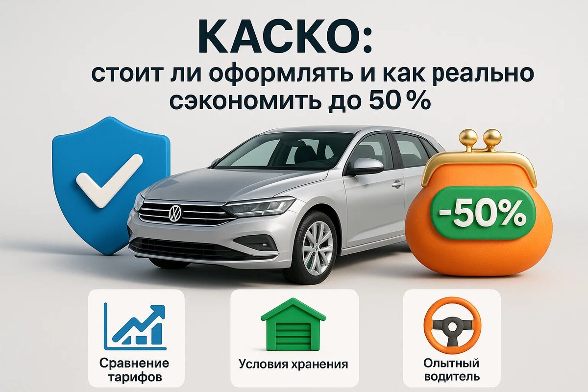Экономия на Каско до 50%
