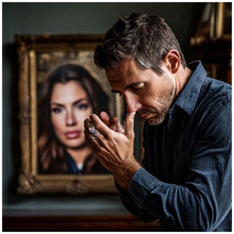 Сгенерировано ИИ- уход близкого - горе для любого человека.