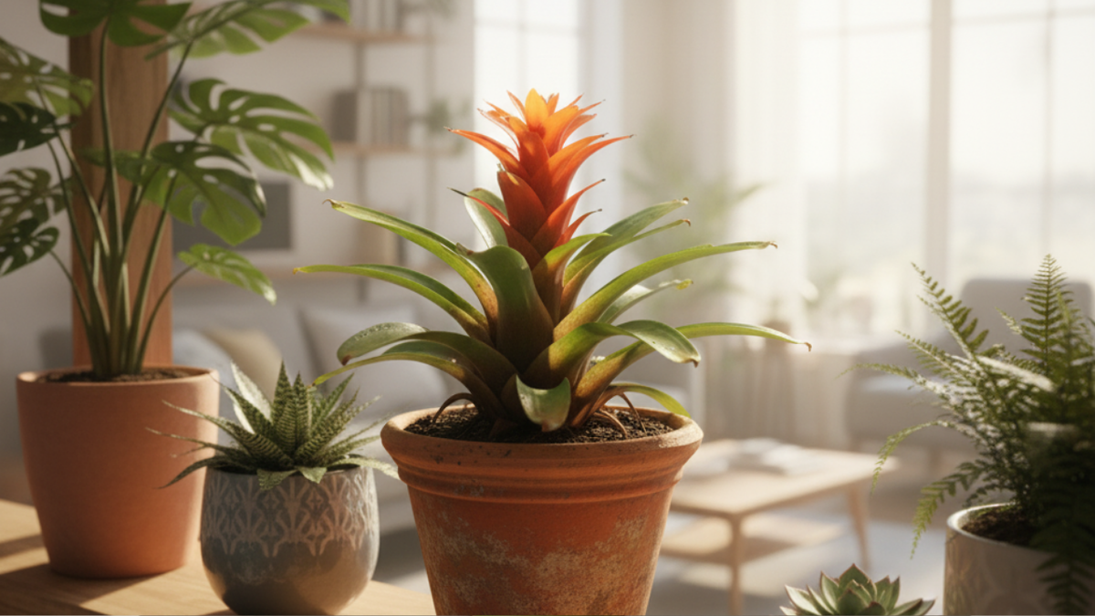 Гузмания: 4 шага к экзотическому цветению на подоконнике — остерегайтесь 2 роковых ошибок с поливом!