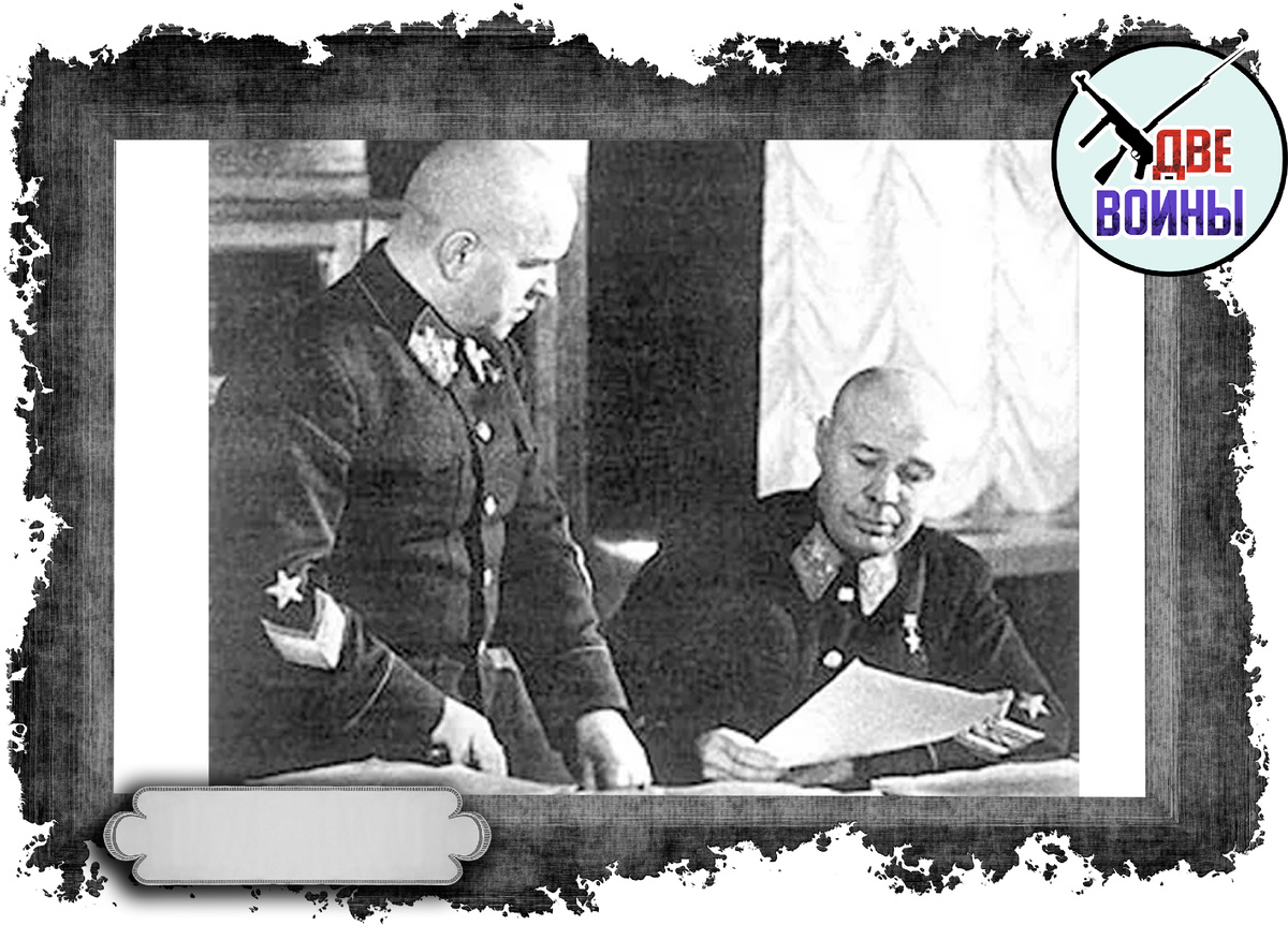 Тимошенко и Жуков. Фото в свободном доступе.