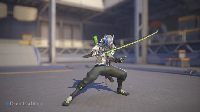    Герой Гэндзи в Overwatch 2