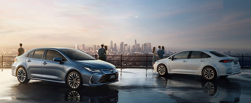    На фото: актуальный седан Toyota Corolla (версия для Китая)