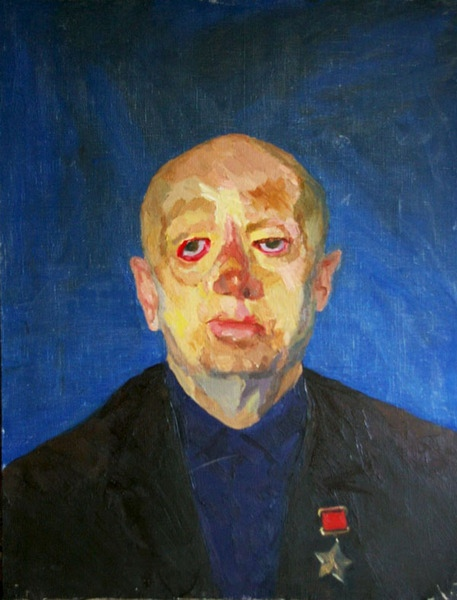 Портрет Леонида Белоусова, художник Глеб Вербер