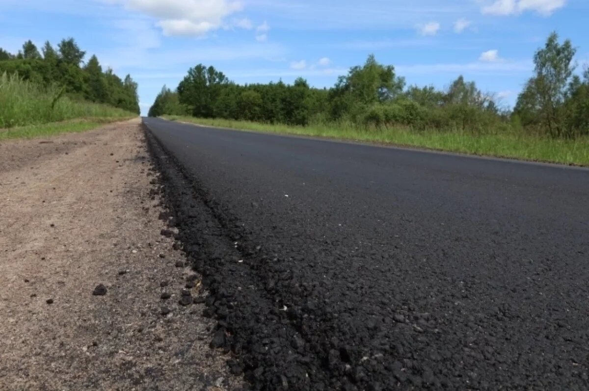    Дорогу до поселка Ключи начали ремонтировать под Новосибирском