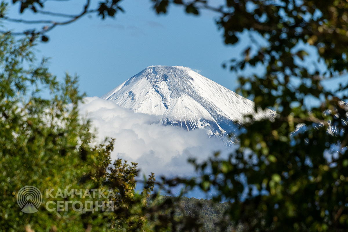 Фото: Авачинский вулкан в свежем снегу / Артем Безотечество / ИА «Камчатка»