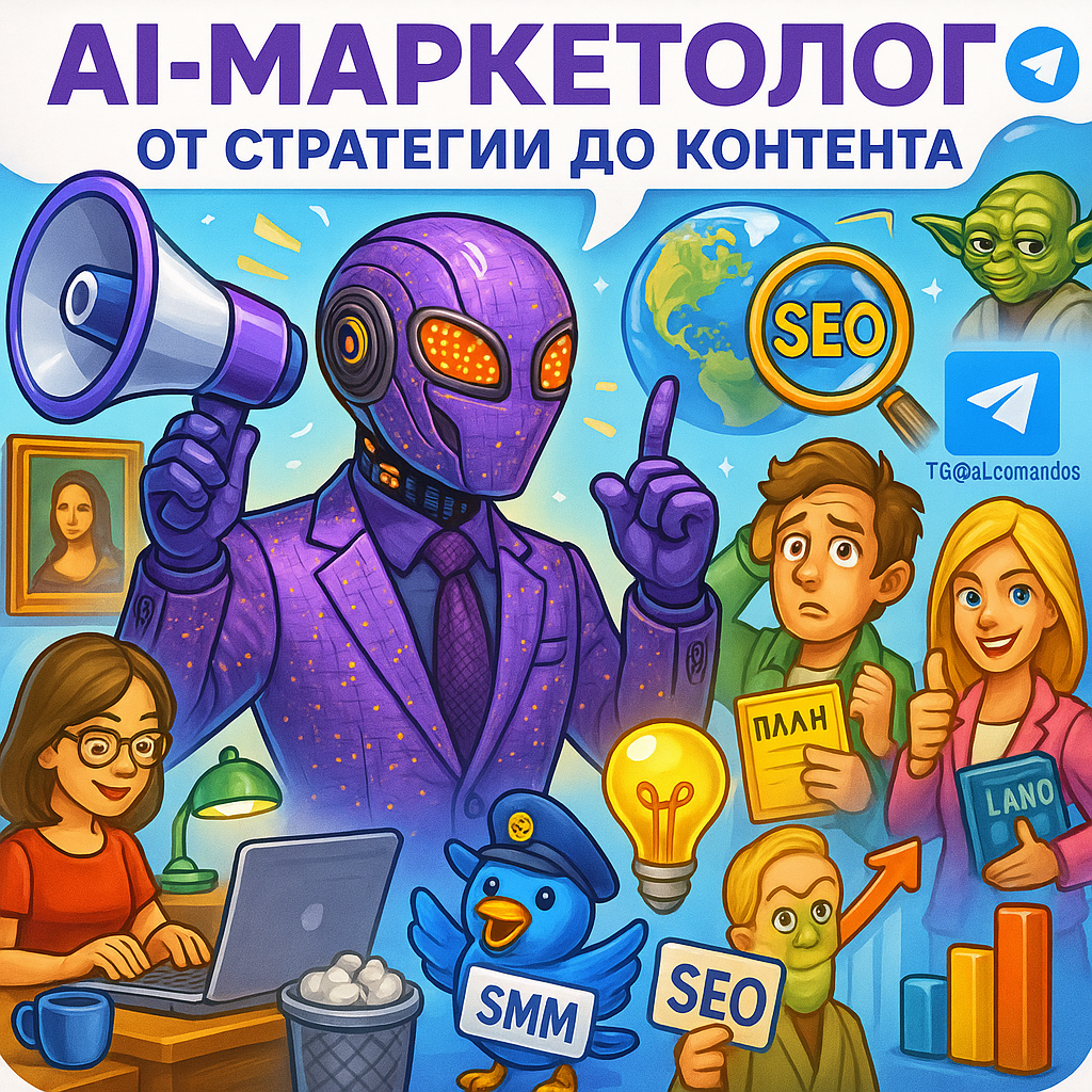    AI-Маркетолог за 2 дня: от стратегии до 100% автосоздания контента даже без опыта (Кейс) Дмитрий Попов | Comandos.ai