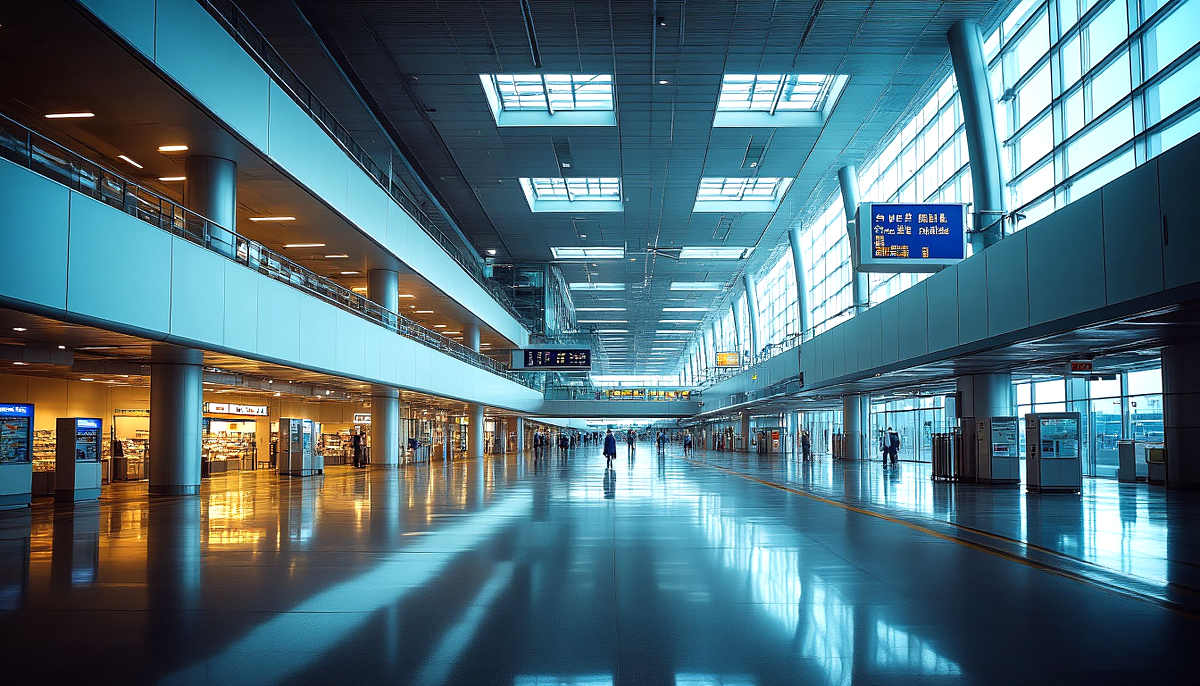 Всё происходило в одном и том же аэропорту.