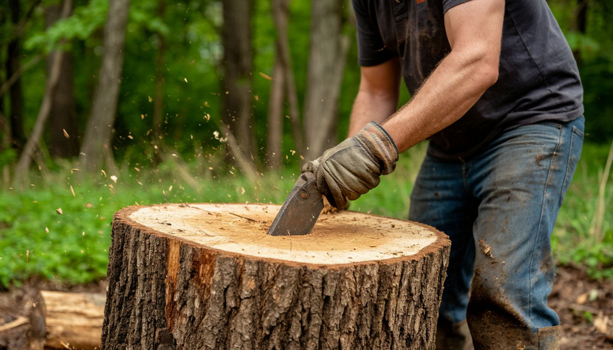    Сотрудник лесхоза объяснил, как убрать пень всего за пару минут и без корчевания. Теперь мой участок полностью чист