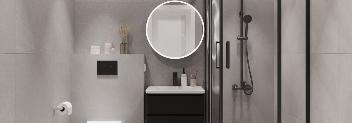 Готовый ремонт ванной с несколькими вариантами на выбор