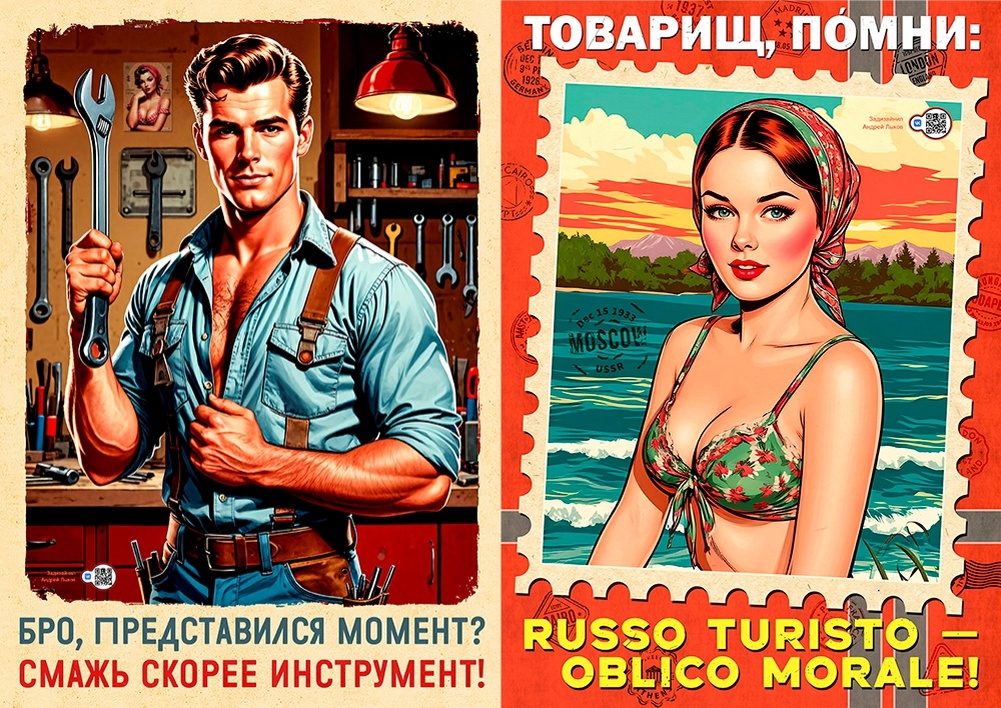 Норм совет, как мне кажется. А второй плакат идеален для стены в офисе туристического агентства